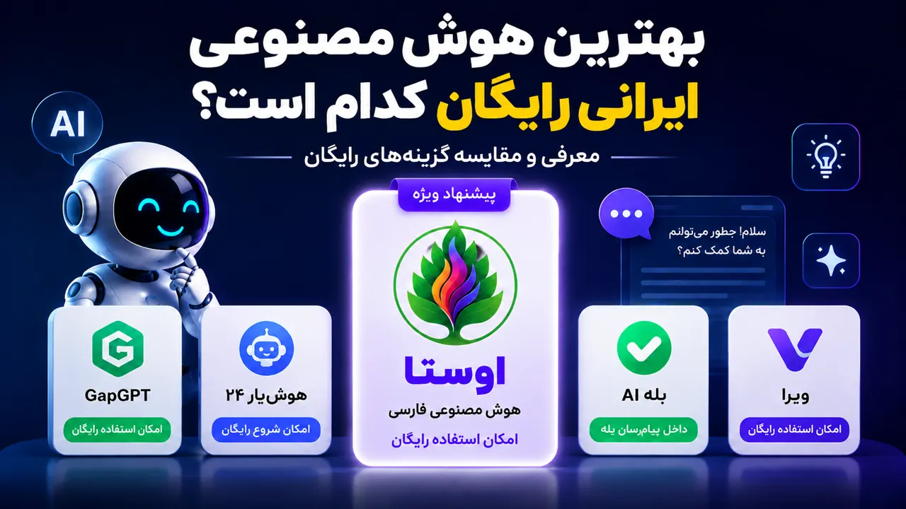 بهترین هوش مصنوعی ایرانی رایگان