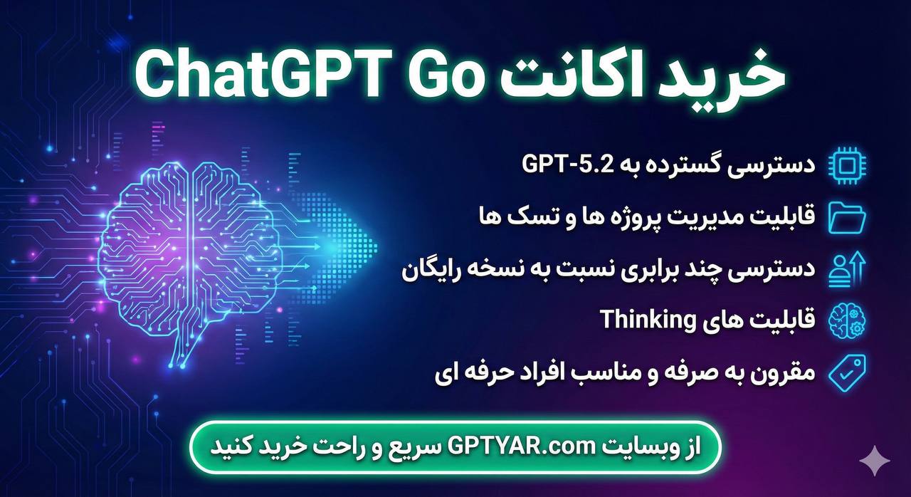 خرید اکانت chatgpt go
