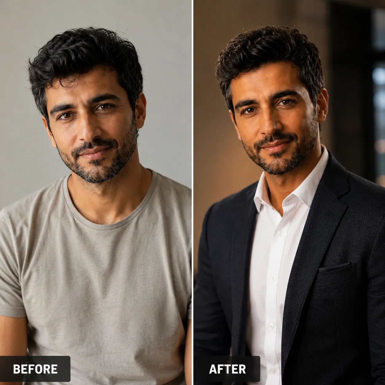 خروجی پرامپت Before / After تحول شخصی